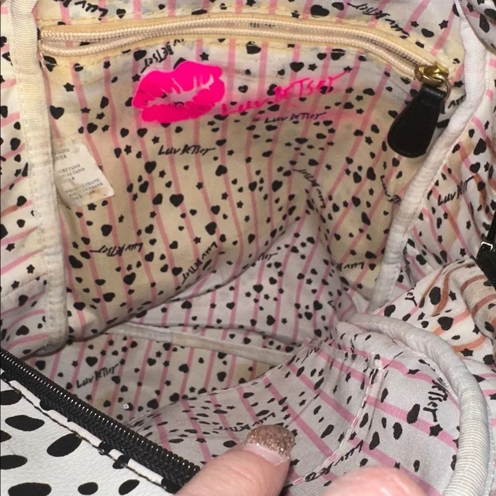 Betsey Johnson adorable quilted